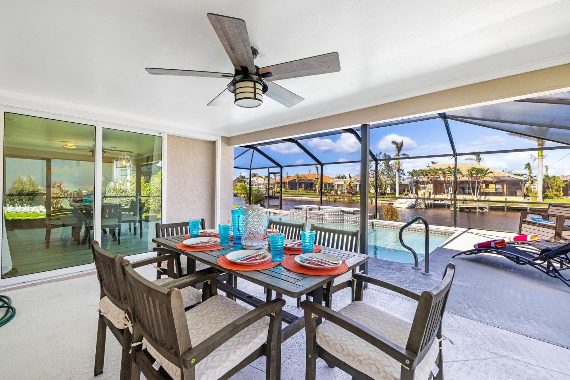 Fully Remodeled Electric-Heated Pool Home On Gulf-Access Canal - Villa Sunny 珊瑚角 外观 照片